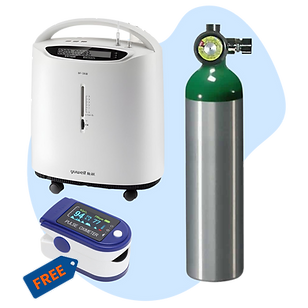 Portable oxygen machine rental for outdoor activities.