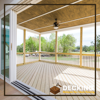 Balcony floor decking tiles for apartment in Lembah Klang