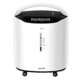 OxiHome Mesin 5L oxygen concentrator with nasal cannula and humidifier bottle