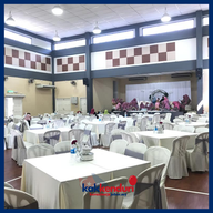 Meja bulat kenduri dan alas meja disewa untuk event keluarga di Johor