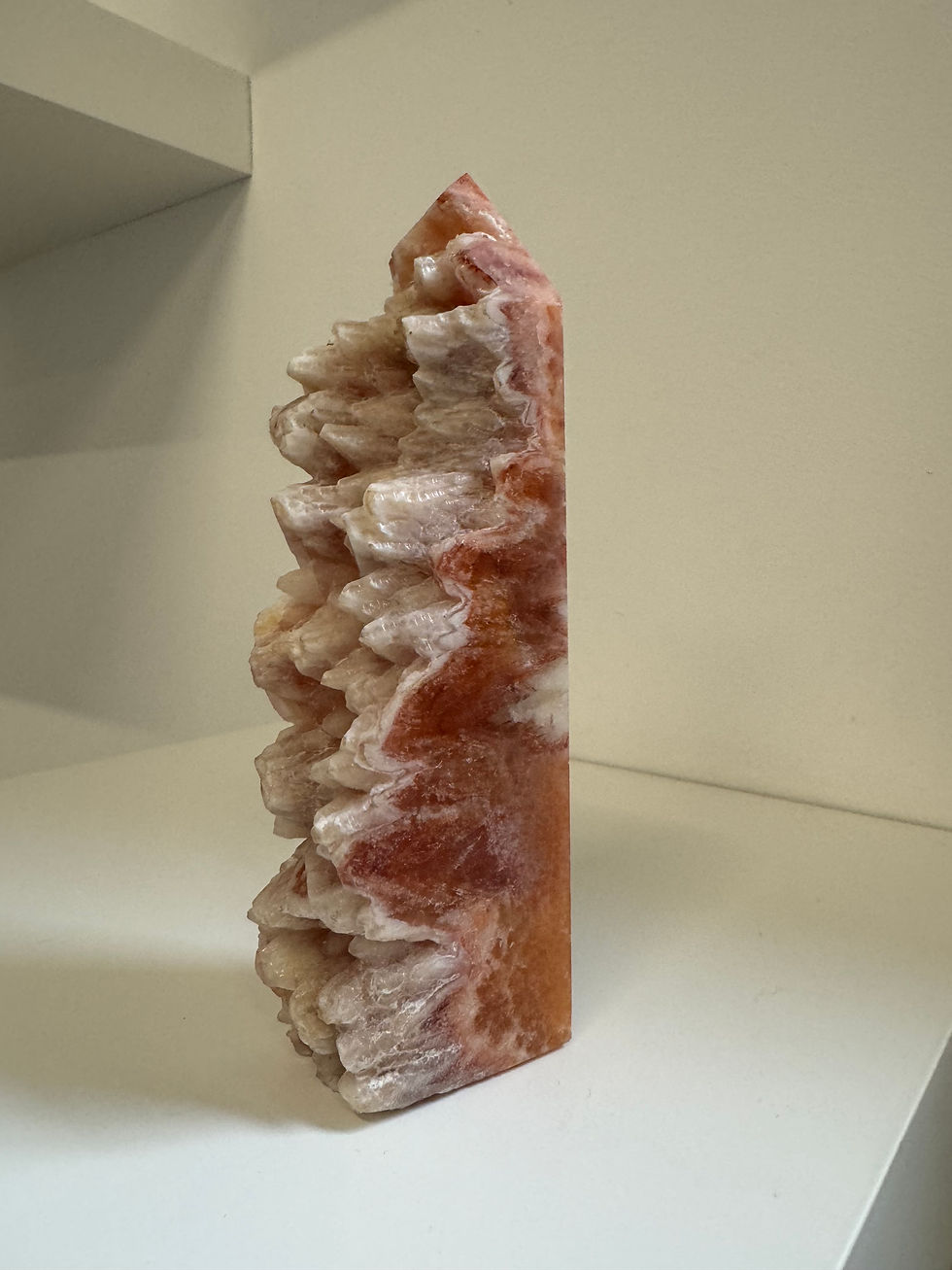 Thumbnail: Red Calcite Cluster Tower