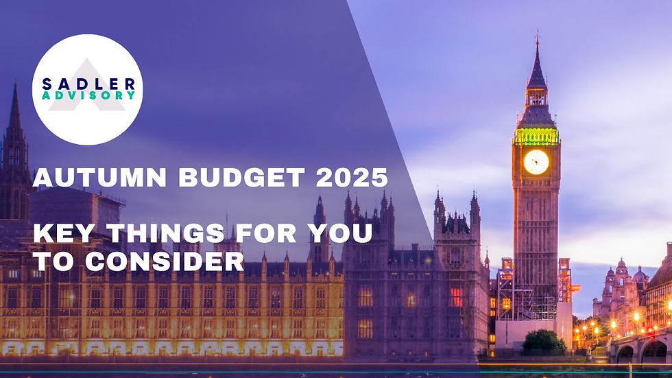 Autumn Budget 2025