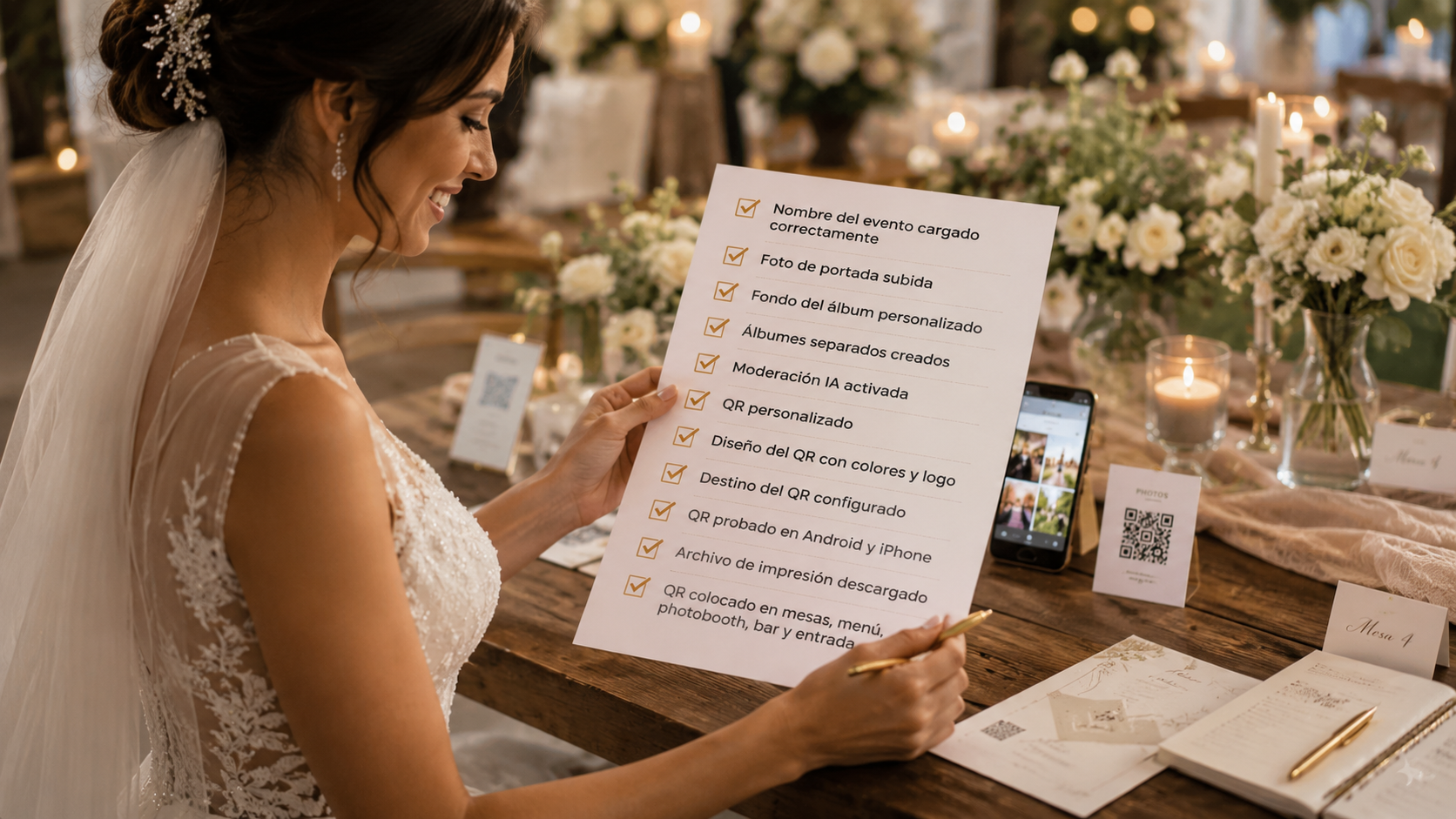 El checklist definitivo para tu boda digital: nada se escapa