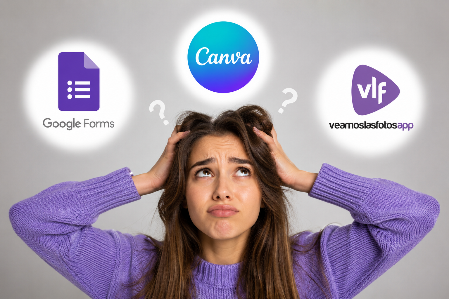 Confirmar asistencia en Google Forms vs Canva vs veamoslasfotos.app: cuál elegir según tu boda