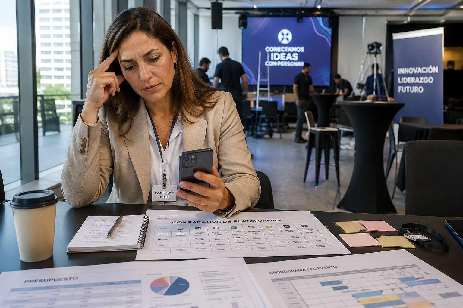 Las mejores apps para compartir fotos en eventos corporativos en 2026: comparativa completa