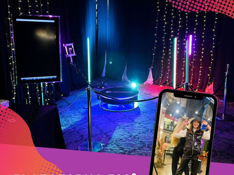 Nuevo servicio de Alquiler de Plataforma 360 también llamada cabina 360. Videos en cámara lenta!