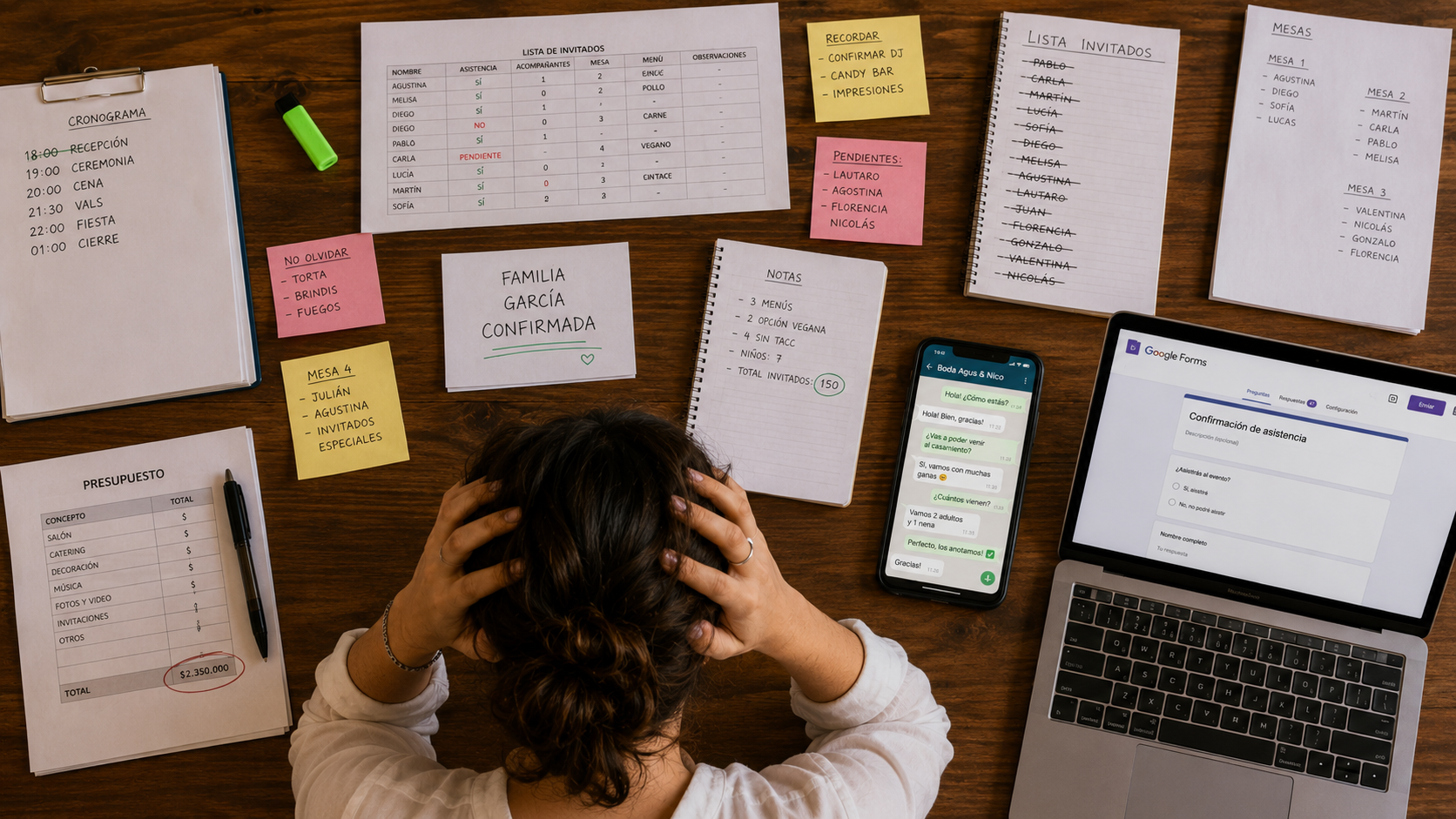 Formularios de asistencia para eventos: mucho más que un simple RSVP