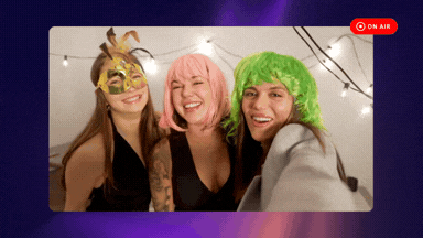 Transmisión en vivo para eventos con celulares conectados por código QR y proyección de fotos en pantalla gigante durante bodas, fiestas de 15, cumpleaños y eventos corporativos.