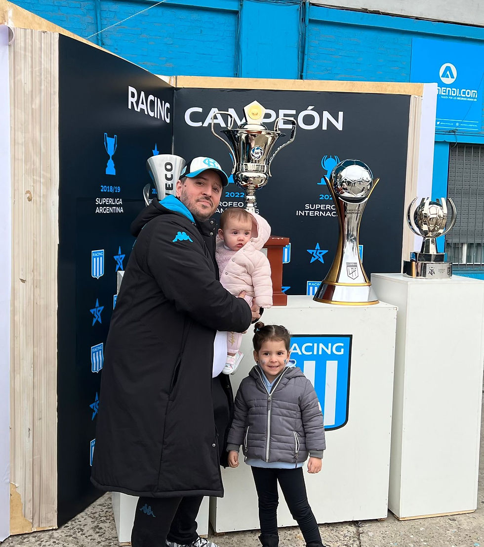 La App en el día de la niñez en RacingClub