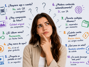 Qué preguntar antes de contratar una plataforma de álbum compartido para tu boda
