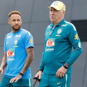 Sem Alisson, Brasil treina com Neymar e Ancelotti prepara time para a Escócia