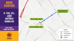 Por causa de obras do Novo Inter 2, ruas no Uberaba terão alterações