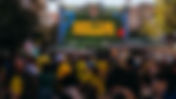Quatro telões na Al. Prudente de Moraes para a transmissão do jogo da Seleção nesta quarta-feira (24)