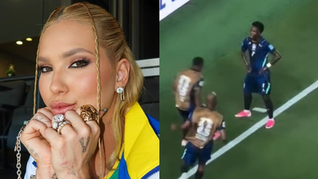 Virginia reage à previsão de dois gols de Vini Jr: "Muito melhor"