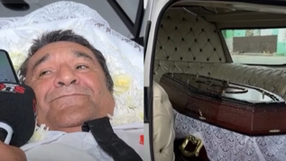 TV mostra velório de homem vivo