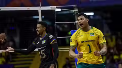 Seleção masculina de vôlei perde para a Ucrânia e sofre primeira derrota na Liga das Nações