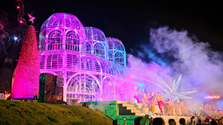 TV Paraná Turismo transmite o espetáculo “Natal no Jardim Botânico” na quinta