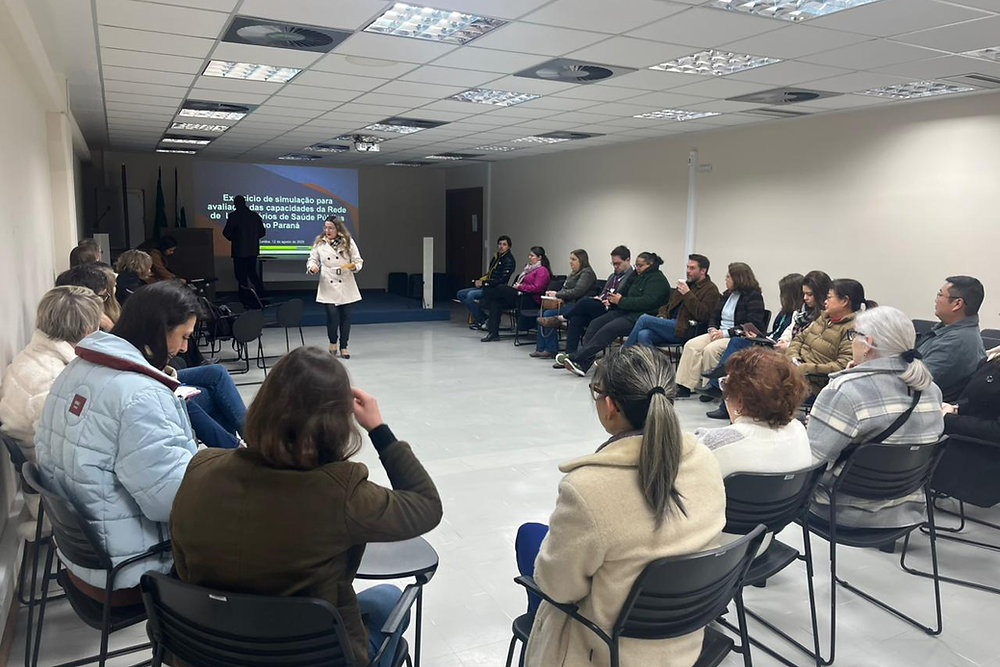 Paraná Teste de Simulação da OPAS Reforça Laboratórios de Saúde Pública do Estado