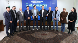 Governador Ratinho Junior confirma mais R$ 385,3 milhões em obras para 11 municípios