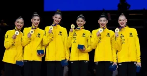 Londrinenses conquistam ouro inédito para o Brasil no Mundial de Ginástica Rítmica