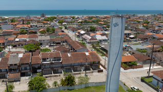 Sanepar vistoria ligações de esgoto no Litoral e orienta clientes sobre ligação correta