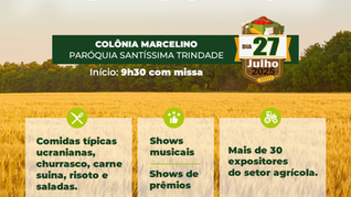ExpoFest 2025 celebra o agricultor em São José dos Pinhais no dia 27 de julho. Participe!