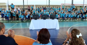 Escola Municipal Nina Gardemann ganha 35 computadores para laboratório de informática
