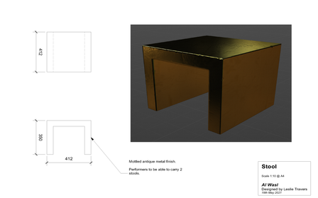 Al Wasl designed by Leslie Travers. Staged by the Dubai Opera House. Drawn/CAD modelled by Will.