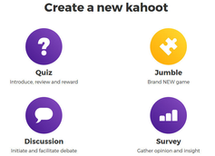 kahoot, generador de juegos educativos