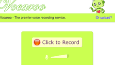 VOCAROO, GRABADOR DE VOZ ONLINE