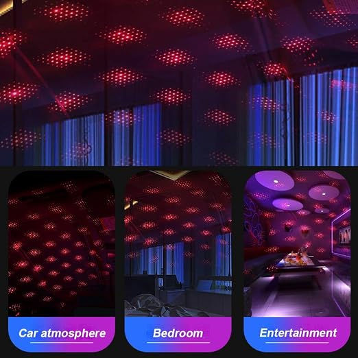 Thumbnail: USB LED CAR PROJECTOR DECORATIVE LIGHT