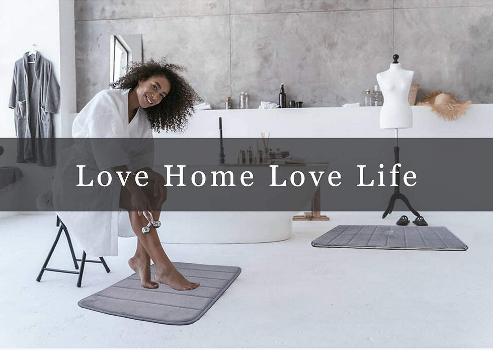 Thumbnail: Bathroom foam mat -  80 x 50 cm - 