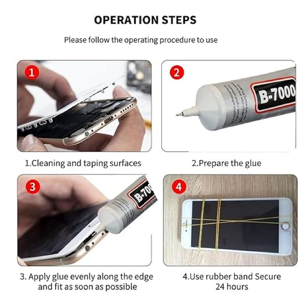 Thumbnail: B-7000 INDUSTRIAL STRENGTH ADHESIVE GLUE