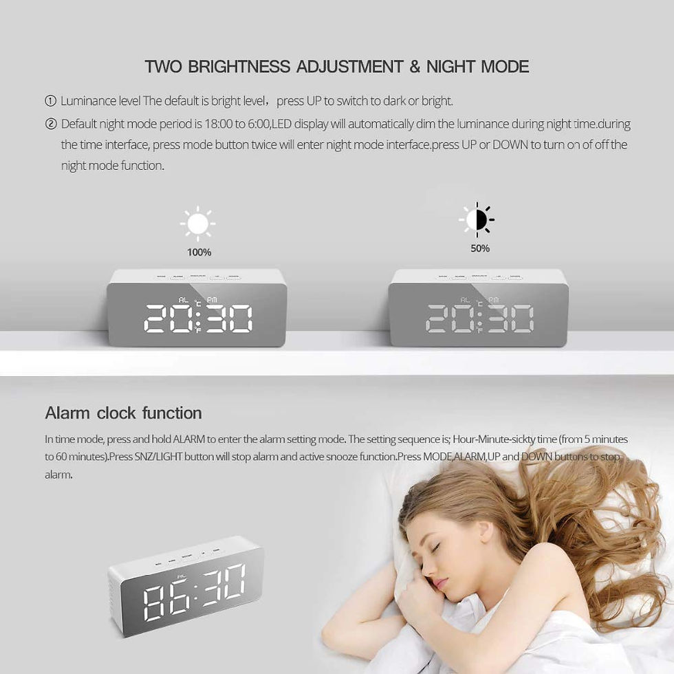 Thumbnail: Z10 MIRROR CLOCK