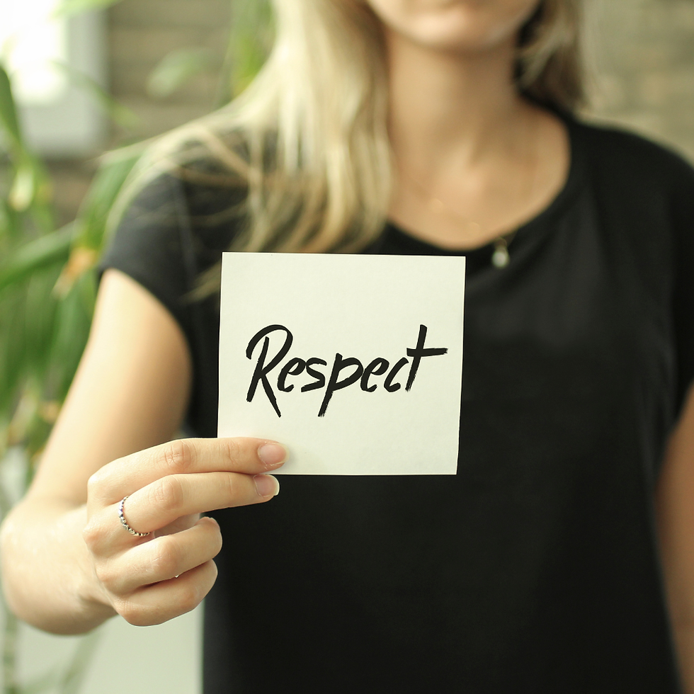 The Recipe for Respect and Recognition