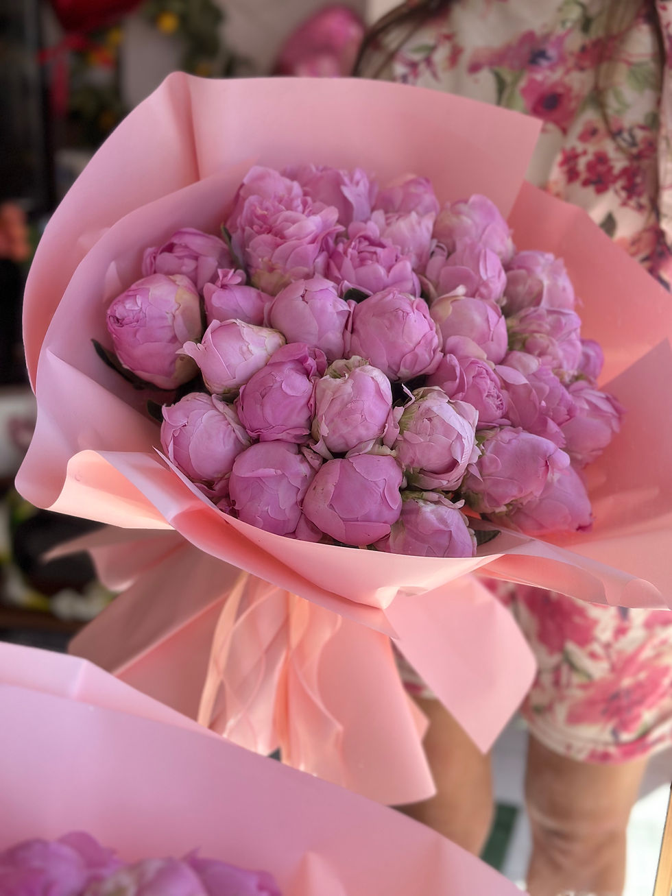 Thumbnail: 30 pink peonies
