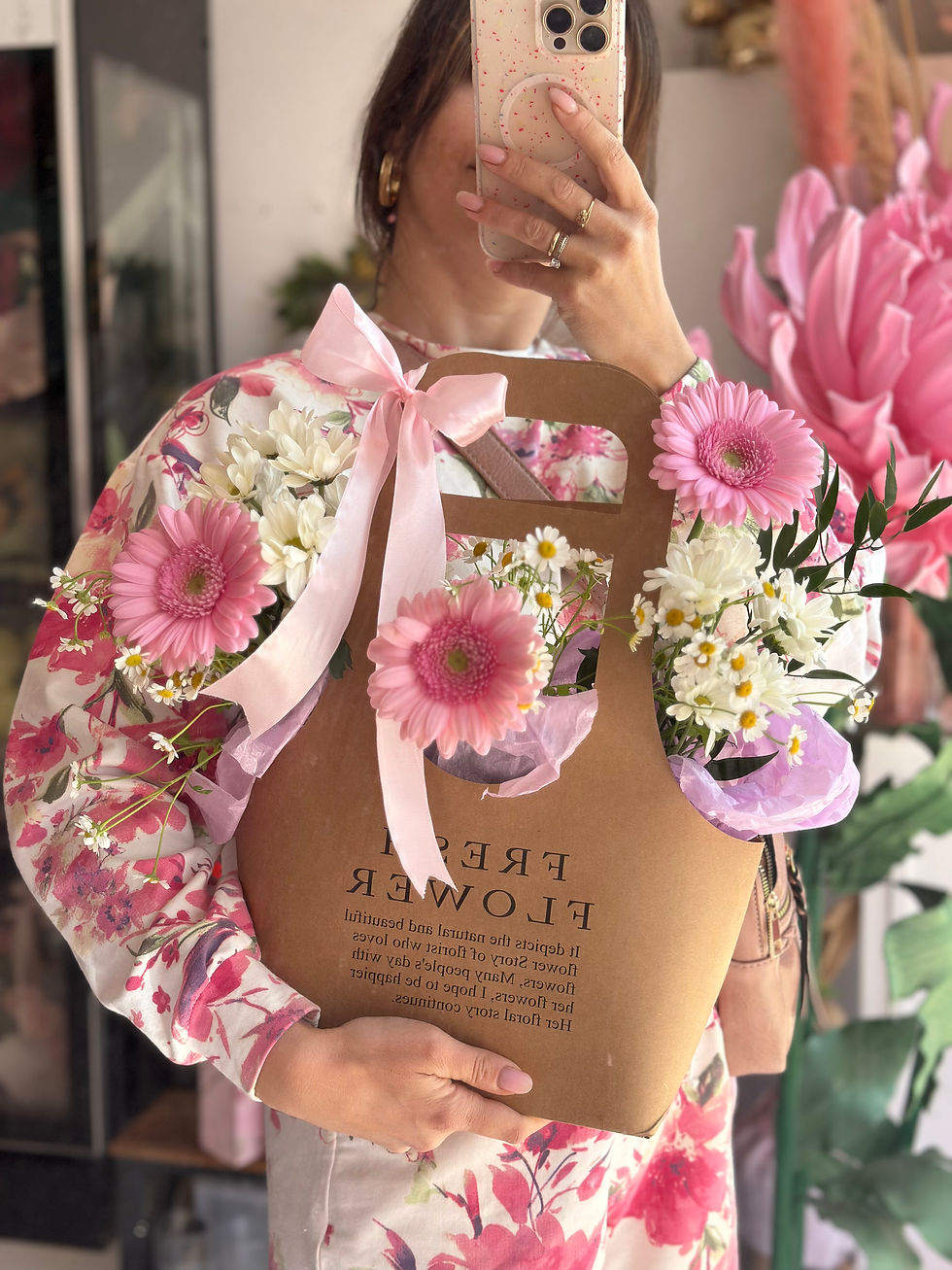 Μικρογραφία: Craft flower bag