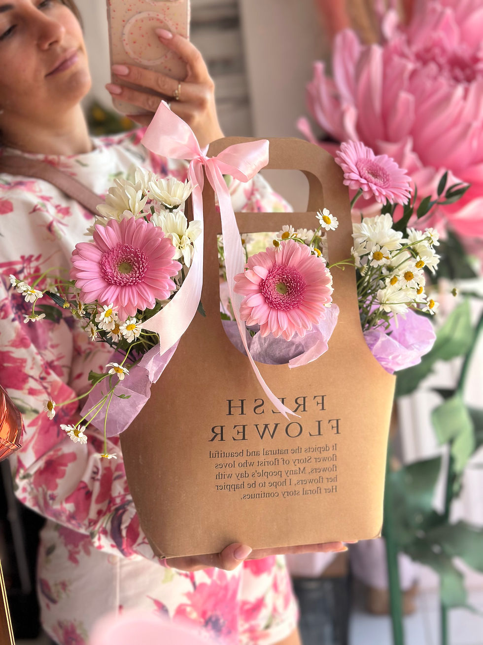 Μικρογραφία: Craft flower bag
