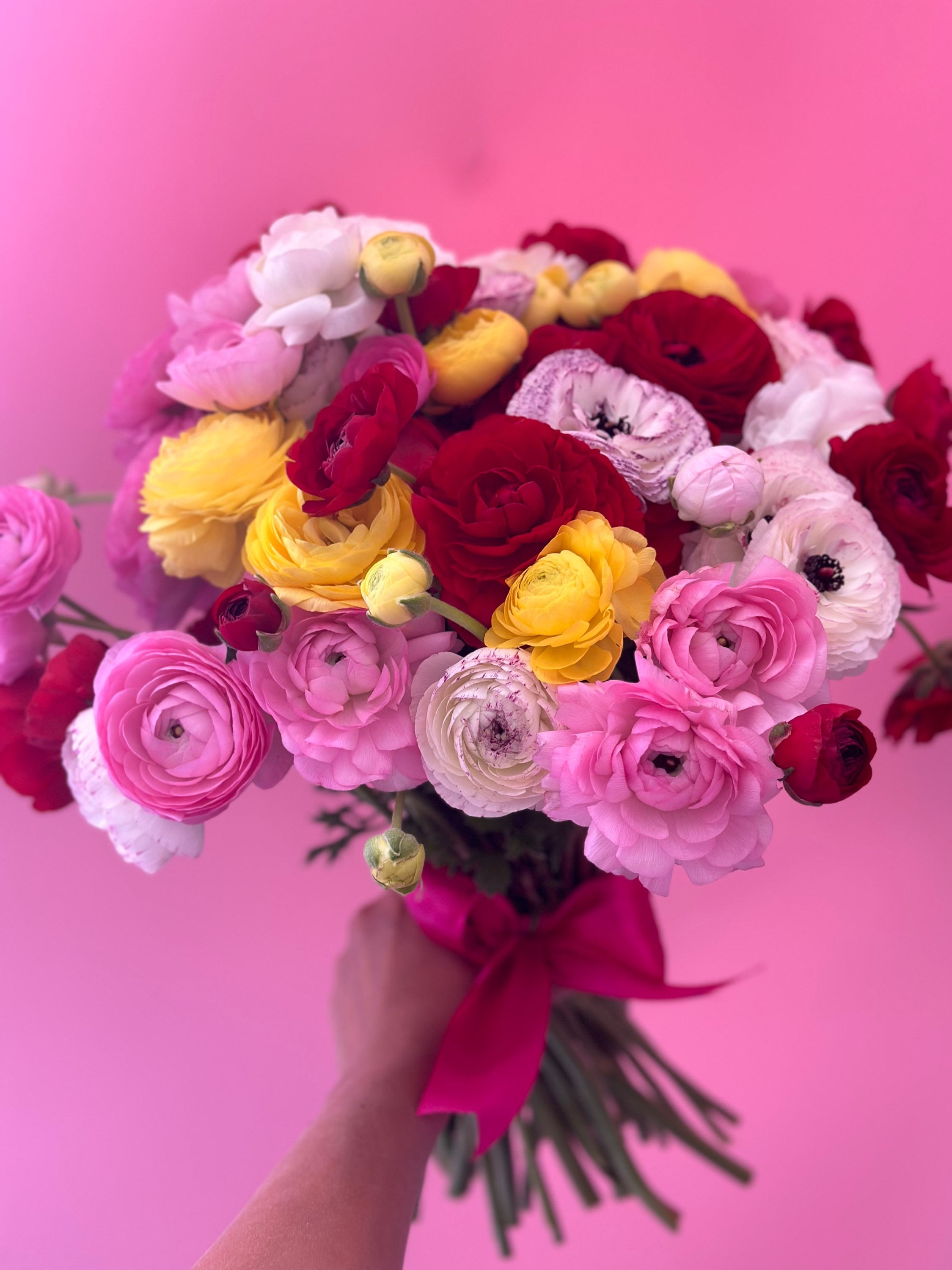 Ranunculus mix bouquet 