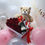 Thumbnail: Set: surprise box with flowers, teddy and champagne 