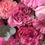 Thumbnail: Garden fuchsia roses in wicker basket  
