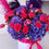 Thumbnail: Colorful bouquet with pampas and blue hydrangeas 
