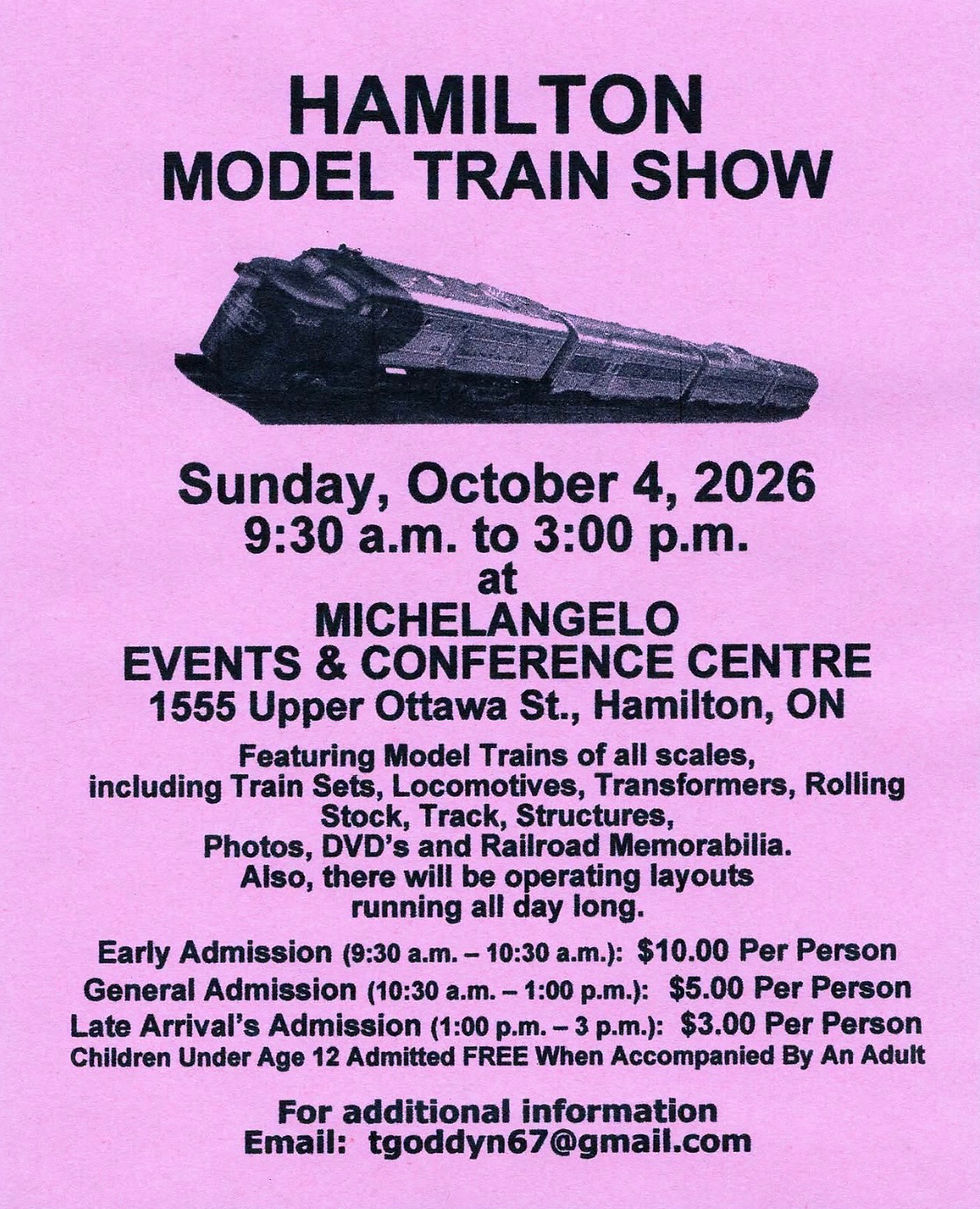 Hamilton Model Train Show