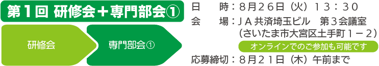 第1回研修会+専門部会①
