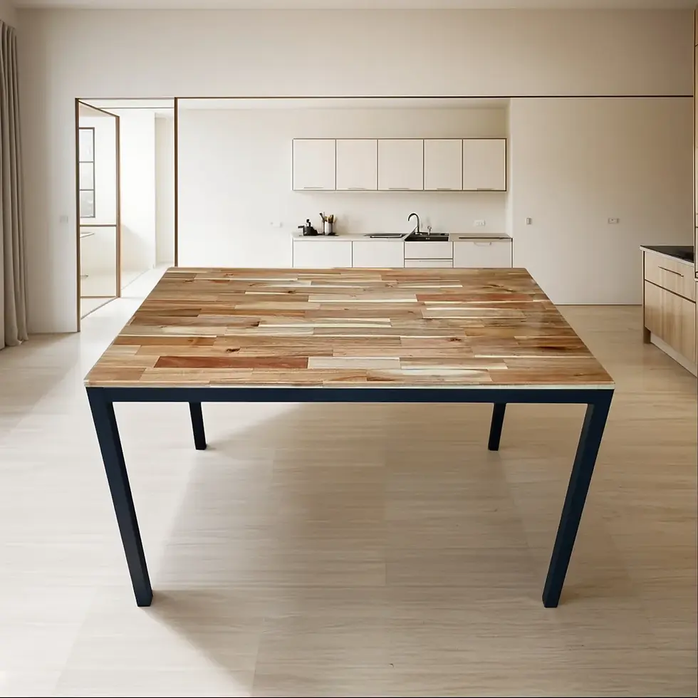 Mesa de comedor 80X120X74.5 Altura