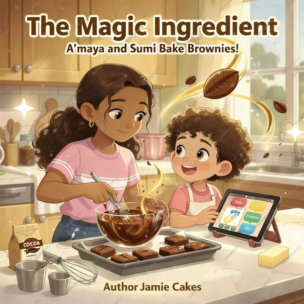 The Magic Ingredient: A'maya and Sumi bake brownies!