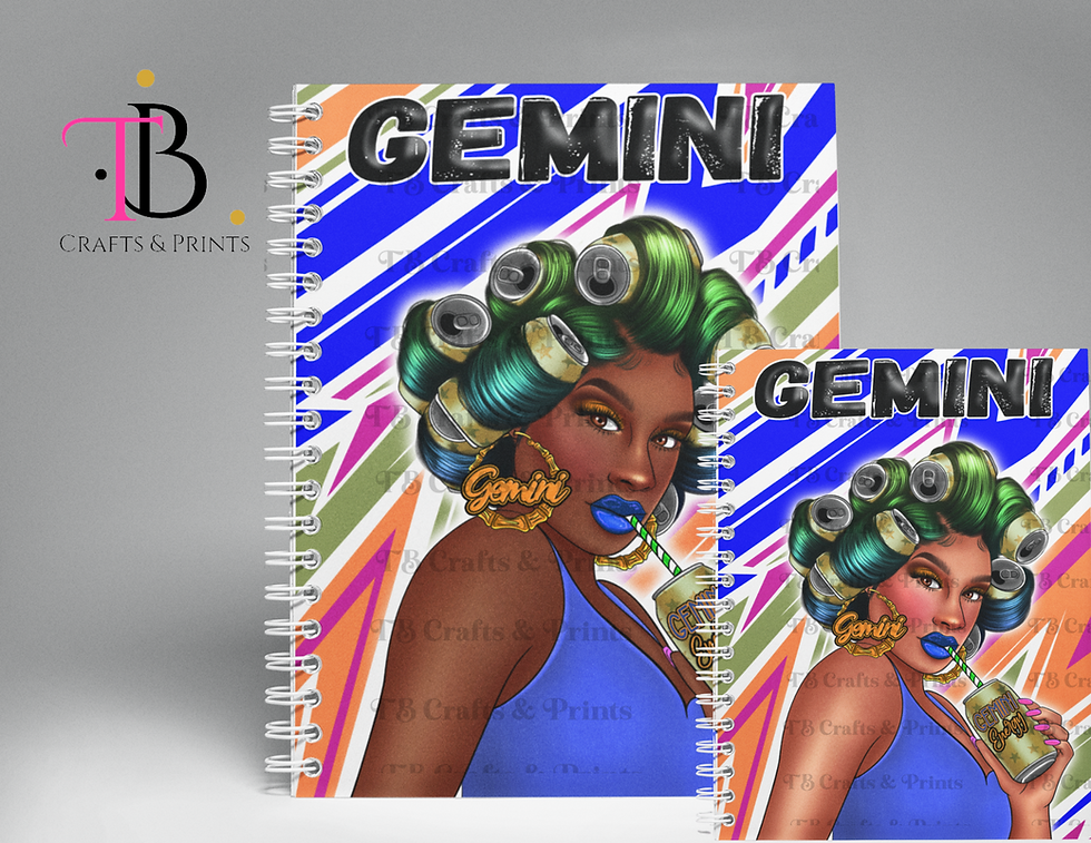 Thumbnail: 6x8.5 " Curl & Pop Zodiac" Hardcover Journal