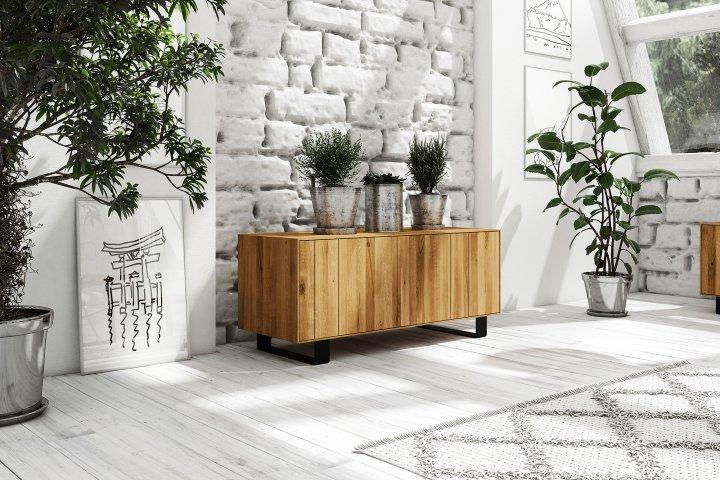 Miniatiūra: Komoda "Low STEEL" KOM2210