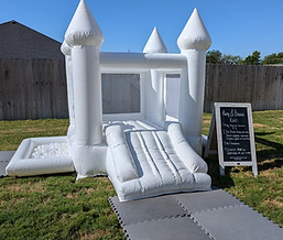 Toddler White Bouncy Castle