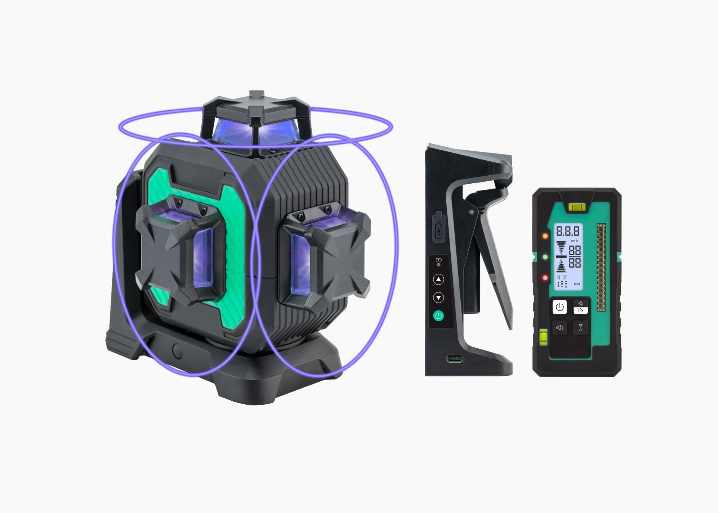 3DX-PP32C 3D Multi-line Laser Level Kit